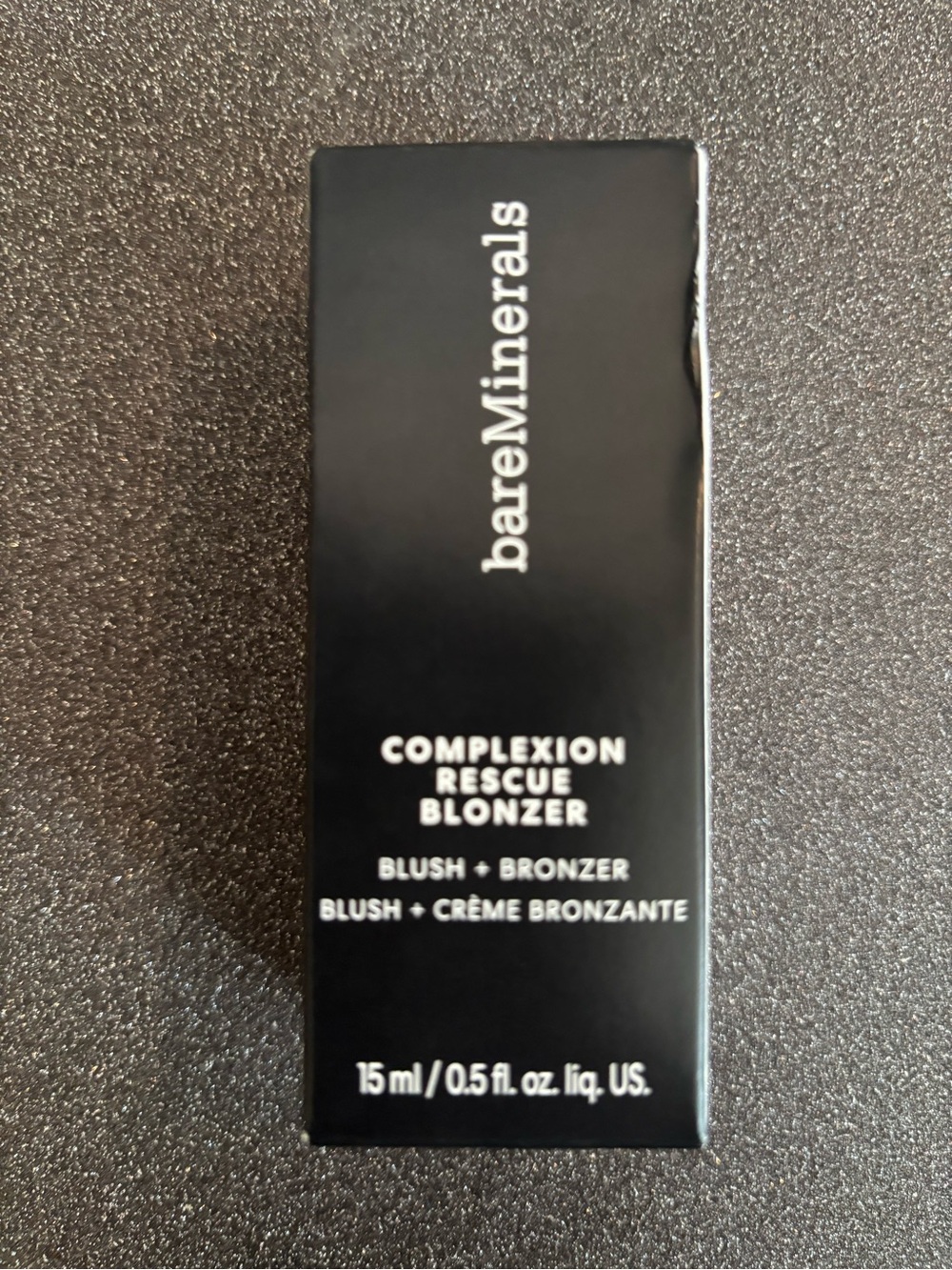 BNIB by bareMinerals Complexion Rescue Blonzer — Black Packaging